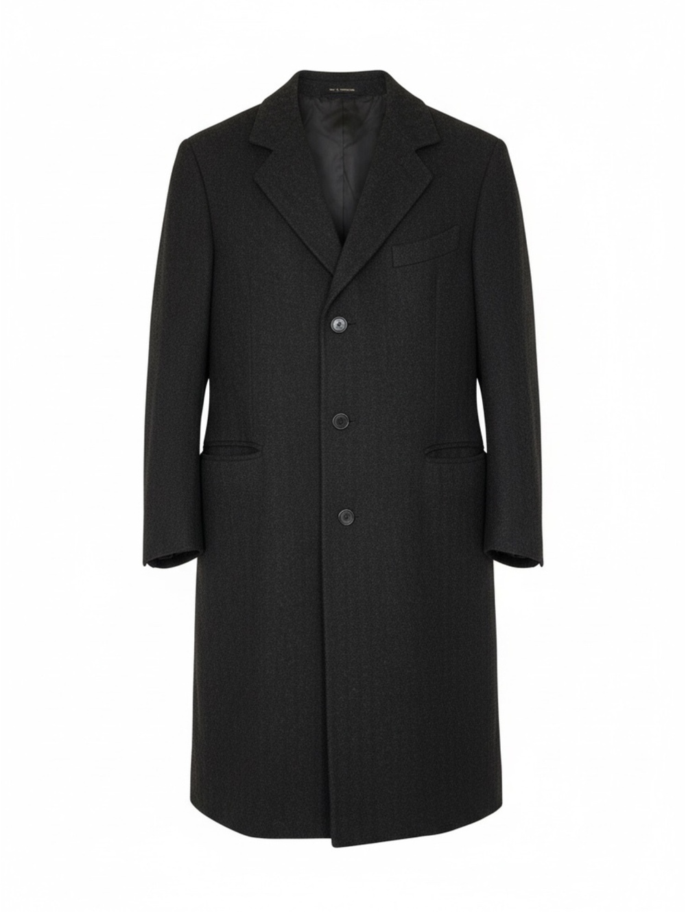 Vintage Cohen's Clothiers Men's 100% Wool Overcoat, Made in Yugoslavia, Size 46R